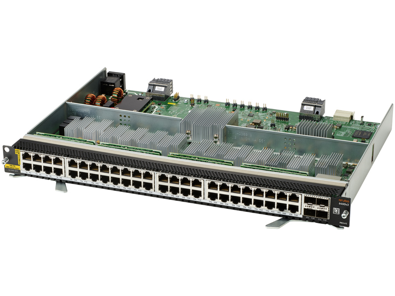 HPE Aruba Networking CX 6400 48 Smart Rate 1/2.5/5G Class6 PoE 4SFP56 v2 Module