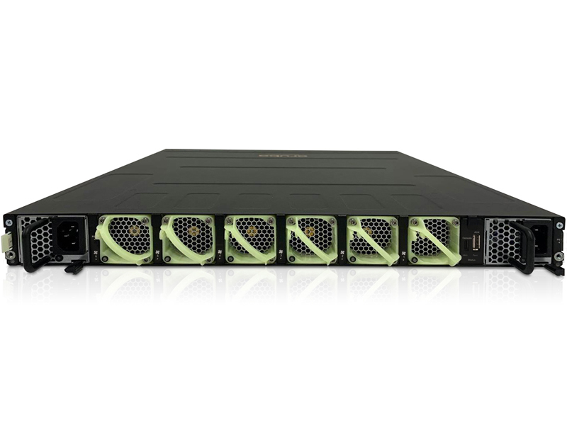 HPE Aruba Networking CX 10000 48SFP28 6QSFP28 Front-to-Back 6Fan 2PSU Switch Bundle