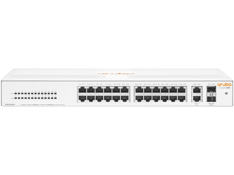 HPE Networking Instant On 1430 26G 2SFP Switch