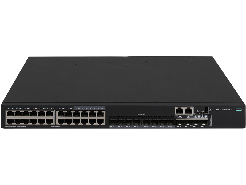 HPE Networking Comware 5140HI 24G 4SFP+ 1-slot Switch