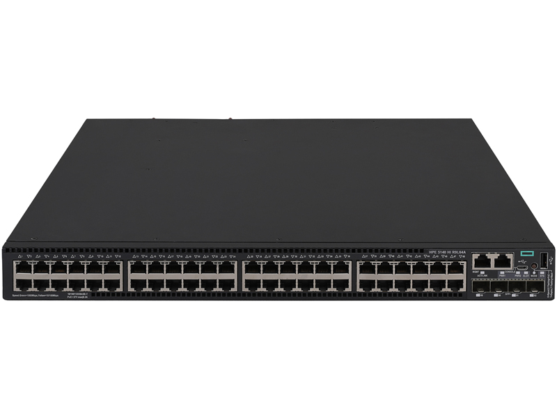 HPE Networking Comware 5140HI 48G PoE+ 4SFP+ 1-slot Switch