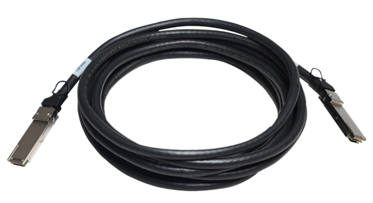 HPE Networking 1xQSFP-DD 400G to 4xQSFP56 100G 2x50G PAM4 2.5m Split DAC Cable