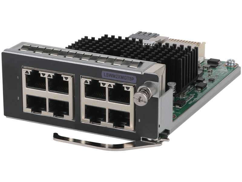 HPE Networking Comware 5520HI/5600HI 8-port 1/2.5/5/10GBASE-T Module