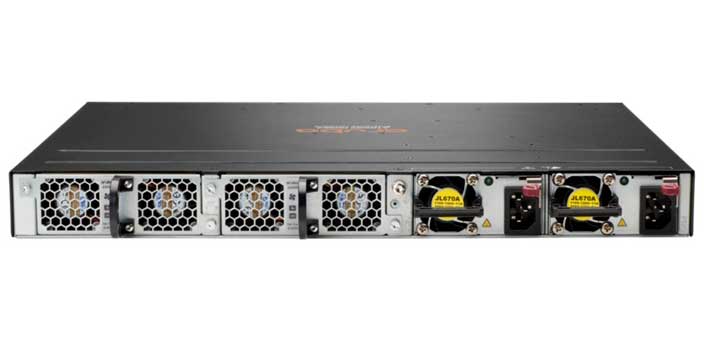 HPE Aruba Networking CX 6300L 48 Smart Rate 1/2.5/5G Class8 PoE 2SFP56 2SFP28 L2 Switch