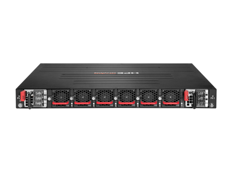 HPE Aruba Networking CX 8325P 32QSFP28 Front-to-Back 6Fan 2DC PSU Bundle