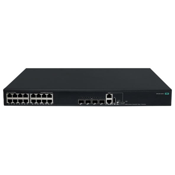 HPE Networking Comware 2150 16G PoE+ 4SFP+ 248W Switch