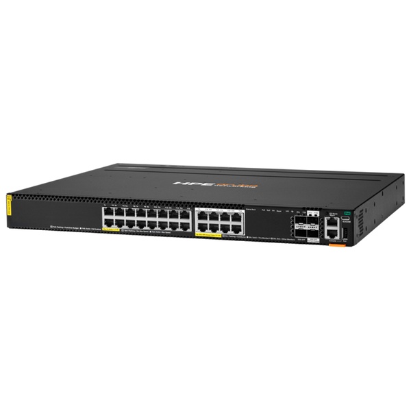 HPE Aruba Networking CX 6300M 16G 8 Smart Rate 1/2.5/5/10G Class8 PoE 2SFP56 2SFP28 Switch