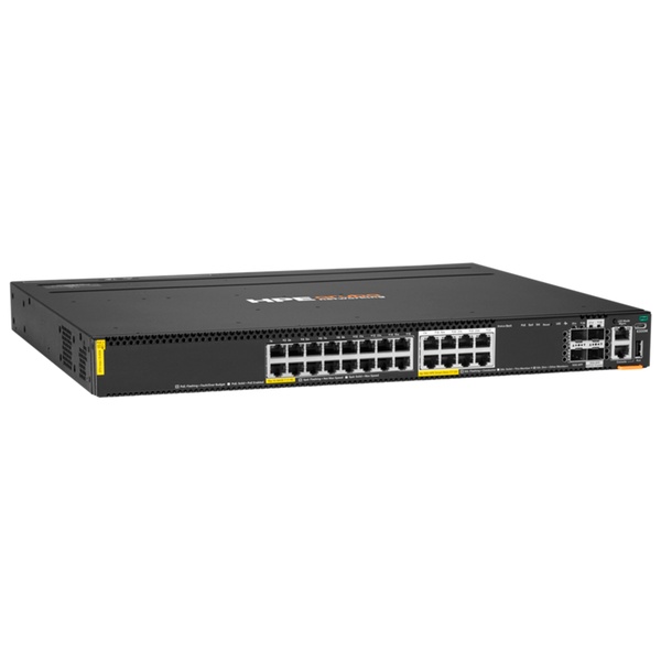 HPE Aruba Networking CX 6300M 16G 8 Smart Rate 1/2.5/5/10G Class8 PoE 2SFP56 2SFP28 Switch