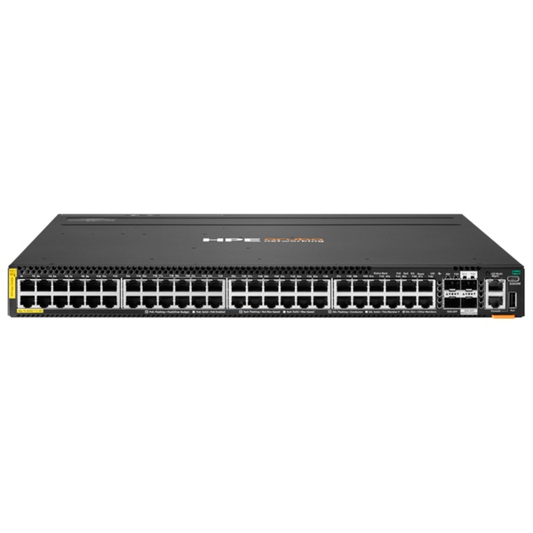 HPE Aruba Networking CX 6300M 48G Class8 PoE 2SFP56 2SFP28 Switch