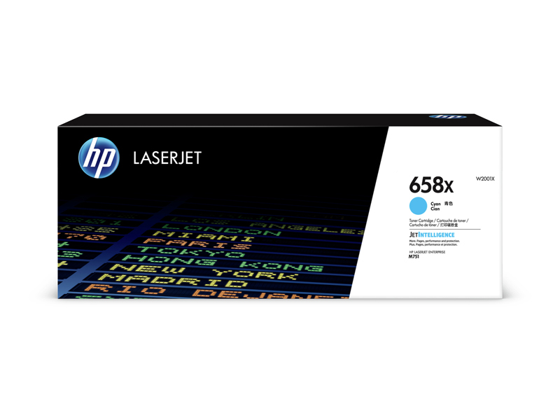 HP 658X トナーカートリッジ シアン