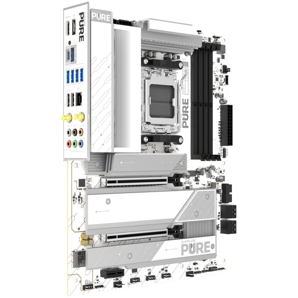 ATXマザーボード PURE X870A WIFI 7