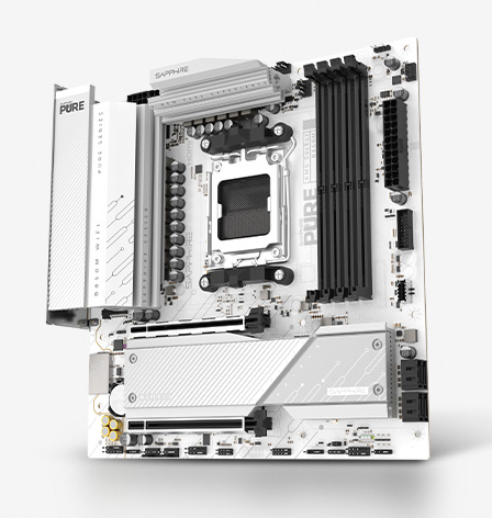 Micro-ATXマザーボード SAPPHIRE PURE B850M WIFI