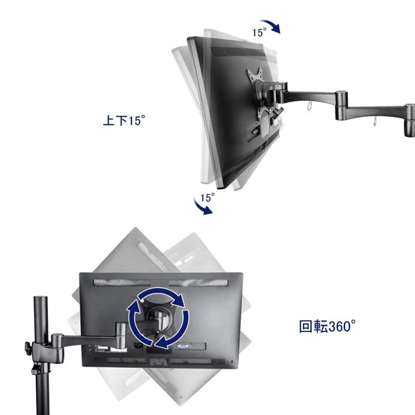 BESTEK デュアルモニターアーム