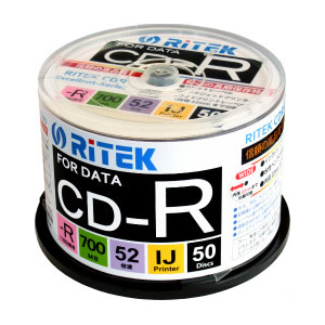 RiTEK データ用CD-R 700MB 50枚パック