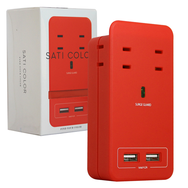 Fargo SATI COLOR AC4個 USB レッド