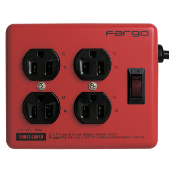 Fargo スチールタップ AC4個 レッド