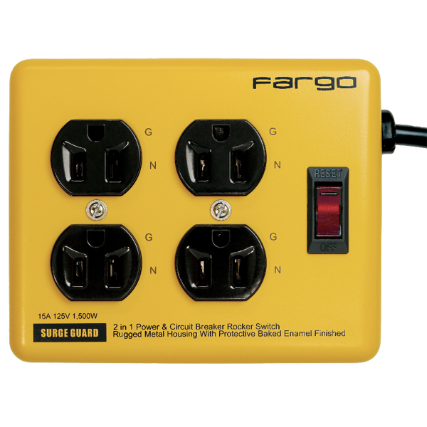 Fargo スチールタップ AC4個 イエロー