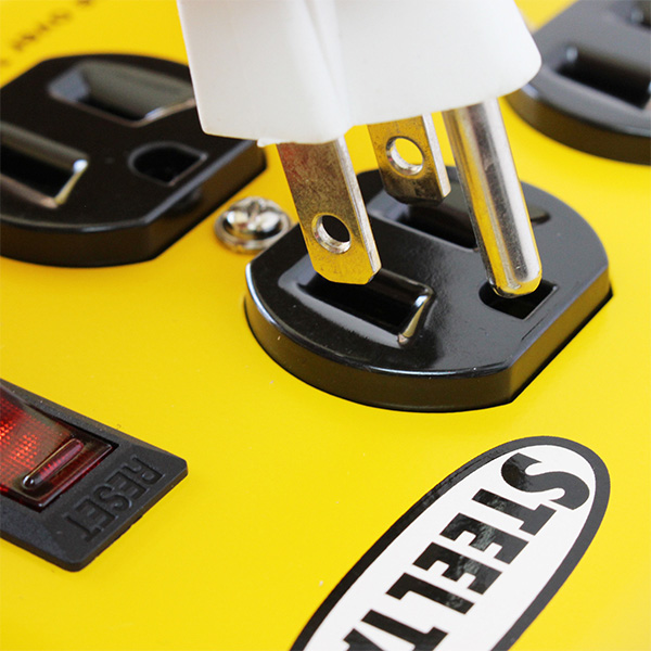 Fargo スチールタップ AC4個 イエロー