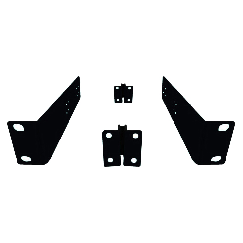 AVラックマウント用金具-6（黒）2台用