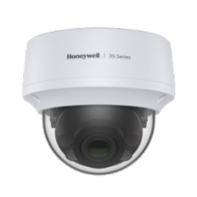 屋外対応バリフォーカルレンズ搭載ドーム型ネットワークカメラ 5MP、IR搭載、PoE、2.7-13.5mm