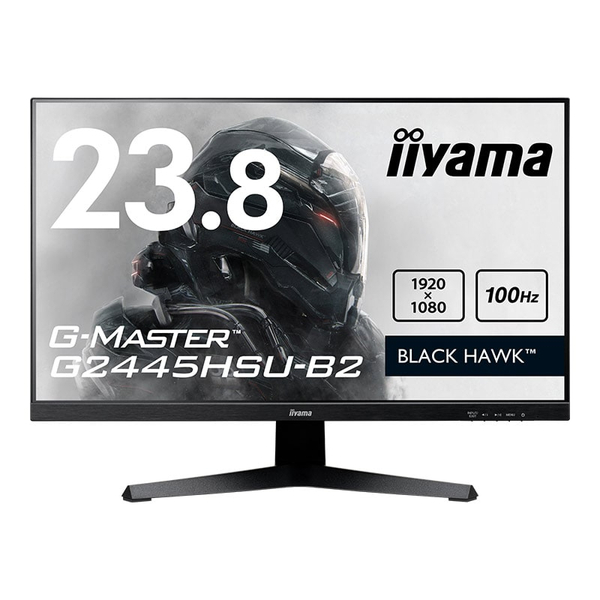 液晶ディスプレイ 23.8型/1920×1080/HDMI×1、DisplayPort×1/IPS方式パネル ノングレア/リフレッシュレート100Hz/角度調整