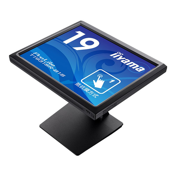 タッチパネル液晶ディスプレイ 19型 / 1280x1024 / D-sub、HDMI、DisplayPort / ブラック / スピーカー：あり / SXGA / IPS / 防塵防滴 / 抵抗膜