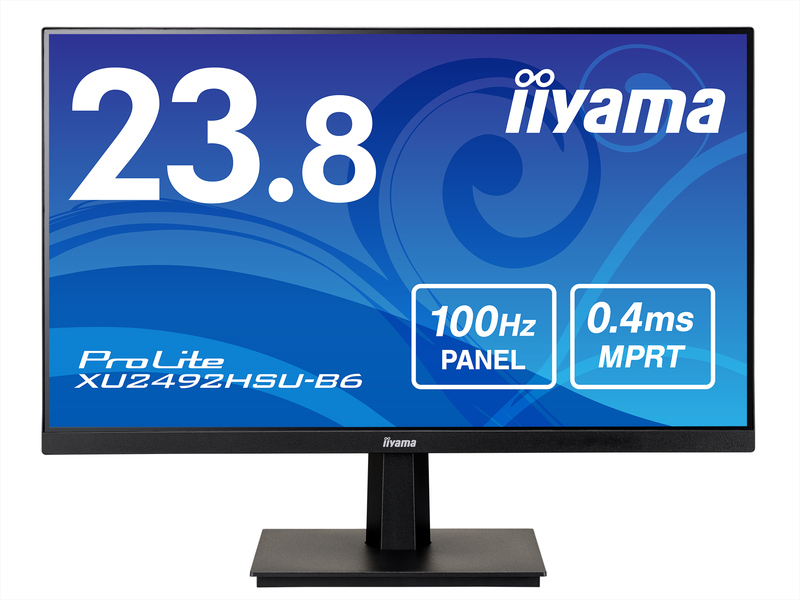 液晶ディスプレイ 23.8型/1920×1080/HDMI、DisplayPort/ブラック/スピーカー：あり/IPS方式
