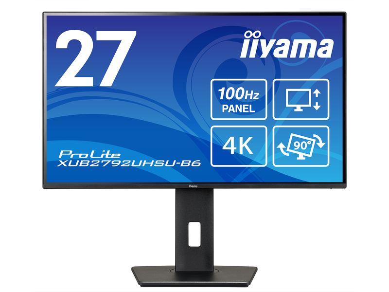 液晶ディスプレイ 27型/3840×2160/HDMI、DisplayPort/ブラック/スピーカー：あり/IPS方式パネル/昇降/回転