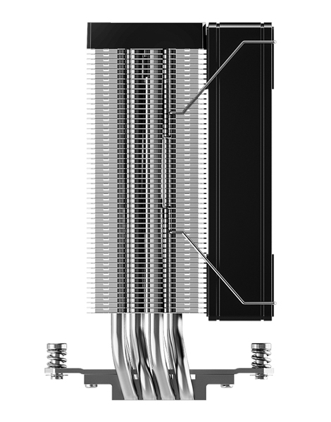 4ヒートパイプ デュアルファンモード対応 CPUクーラー （シングルファン対応）
