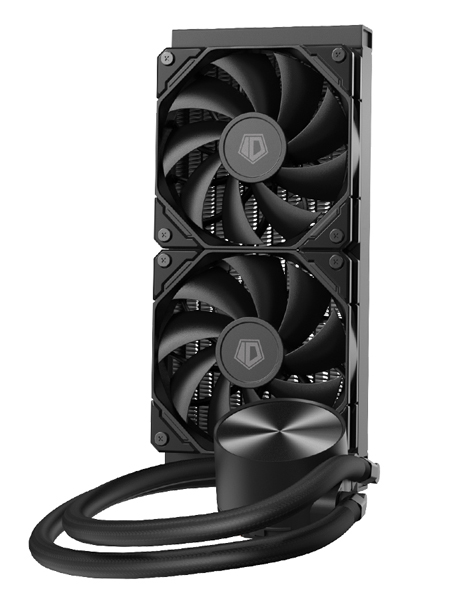 Non RGB 240mm 水冷CPUクーラー スタイリッシュBLACK water block