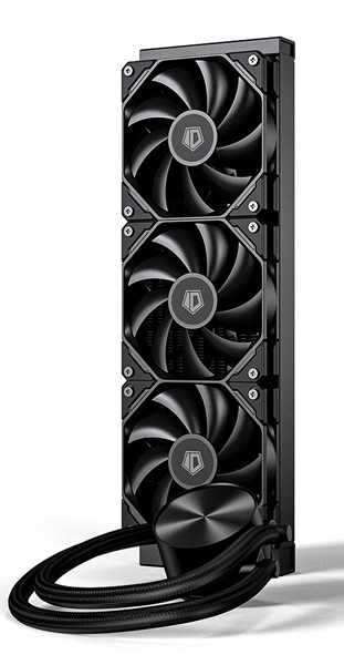 Non RGB 360mm 水冷CPUクーラー スタイリッシュBLACK water block