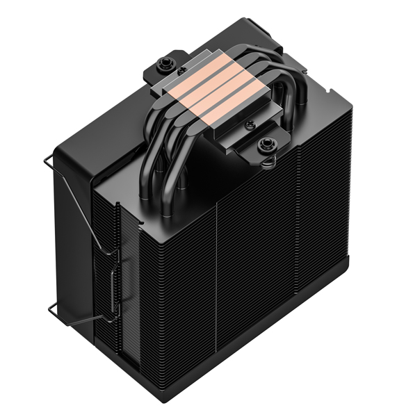 4ヒートパイプ デュアルファンモード対応 CPUクーラー （シングルファン対応）