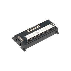 垂直37ピン圧着式ネジ変換端子台