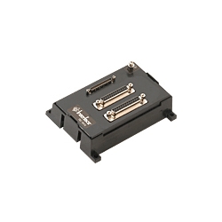 垂直68ピン0.8mmピッチRS232C変換端子台(外部クロック有)