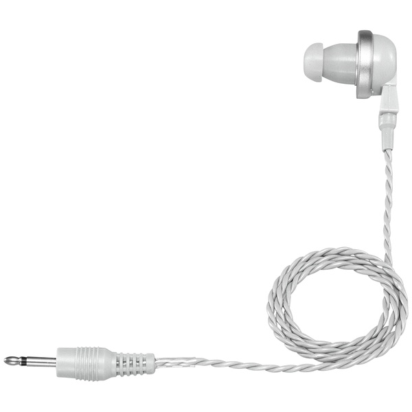 カナル式イヤホングレー