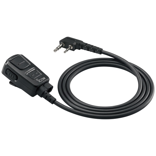 サブチャンネルPTT機能対応タイピン型マイクロホン