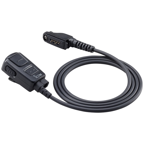 サブチャンネルPTT機能対応タイピン型マイクロホン