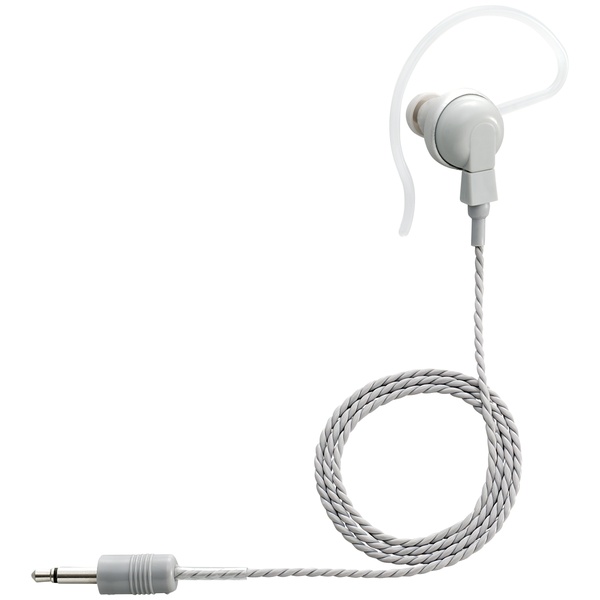 耳掛け型イヤホングレー