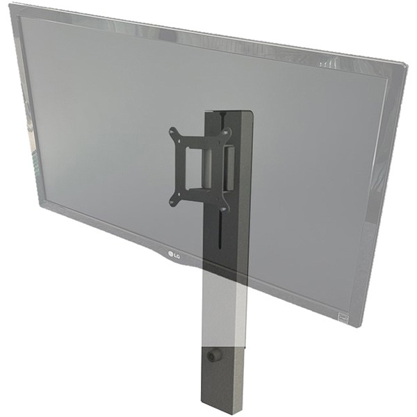 机上ラック モニタースタンド グレー