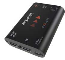 HDMI to USBビデオキャプチャ HDMI to USB3.0、4K オーディオ入出力 HDMIループ出力 外部給電可