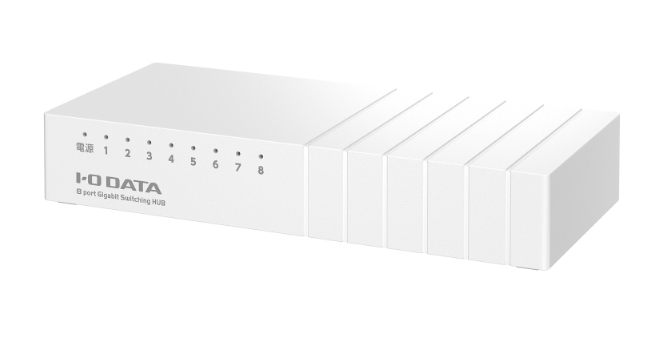 Gigabit対応小型アンマネージスイッチングハブ 8ポート