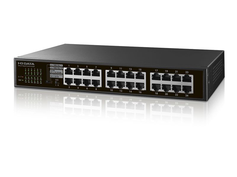 L2ライトマネージスイッチングハブ 24ポート