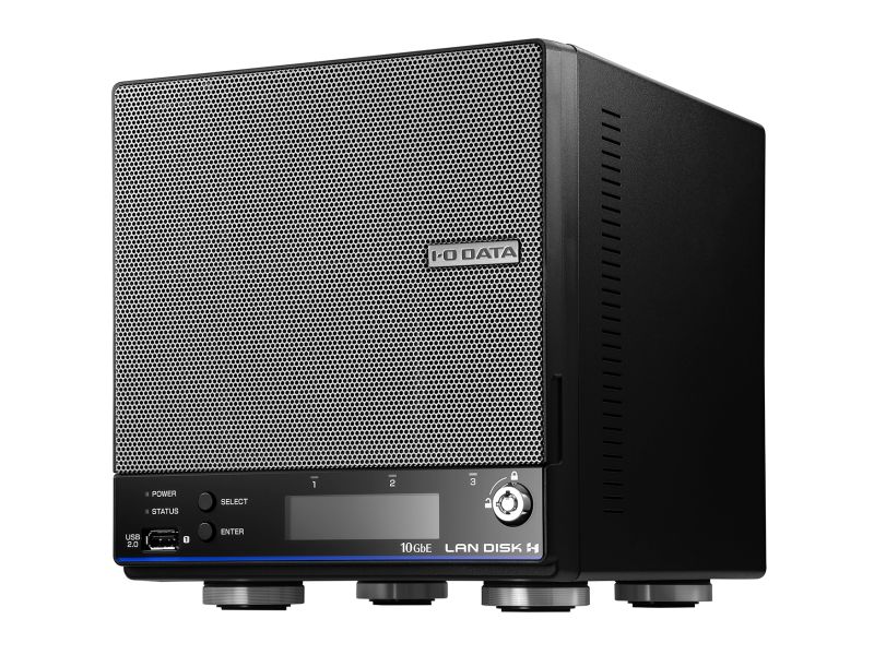 Trend Micro NAS Securityインストール済み LinuxベースOS搭載 法人向け2ドライブNAS 8TB