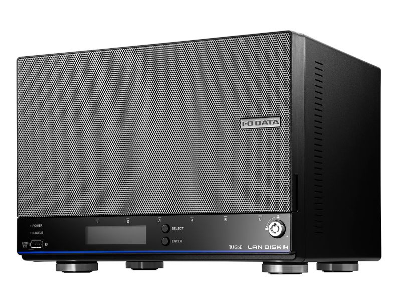 10GbE Linux OS 法人向け 4ドライブ BOXタイプNAS 24TB （5年保証・データ復旧）