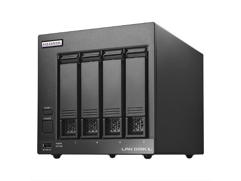 法人向け4ドライブNAS（ネットワークHDD） 5年保証 4TB