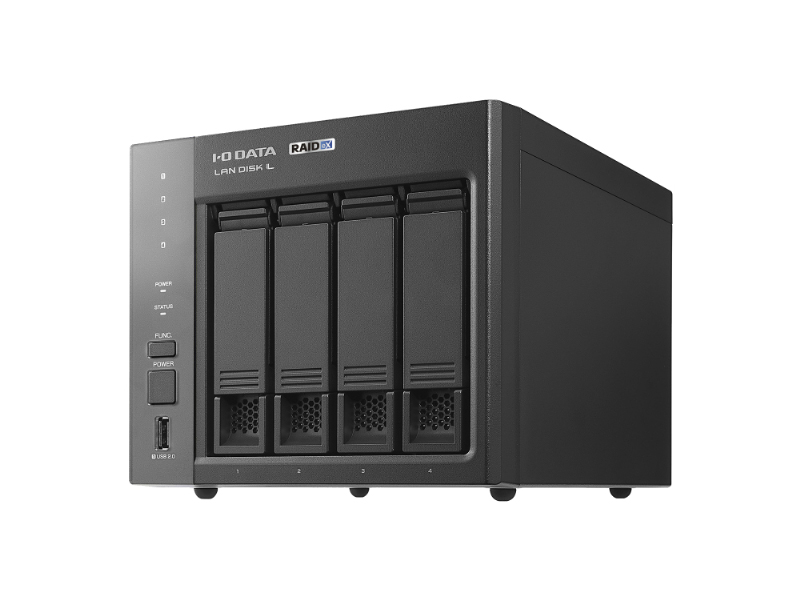 法人向け4ドライブNAS（ネットワークHDD） 80TB