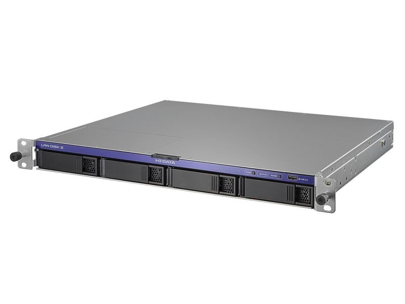 第12世代インテルCore i3搭載 4ドライブラックマウント法人向けWindows NAS 32TB