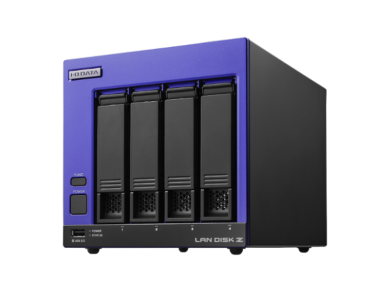 高速CPU搭載 Windows Server IoT 2025 for Storage Standard 4ドライブ法人向けNAS 128TB