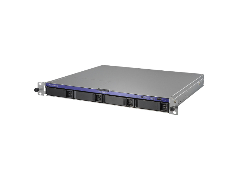 高速CPU搭載 Windows Server IoT 2025 for Storage Standard 4ドライブラックマウントNAS 128TB