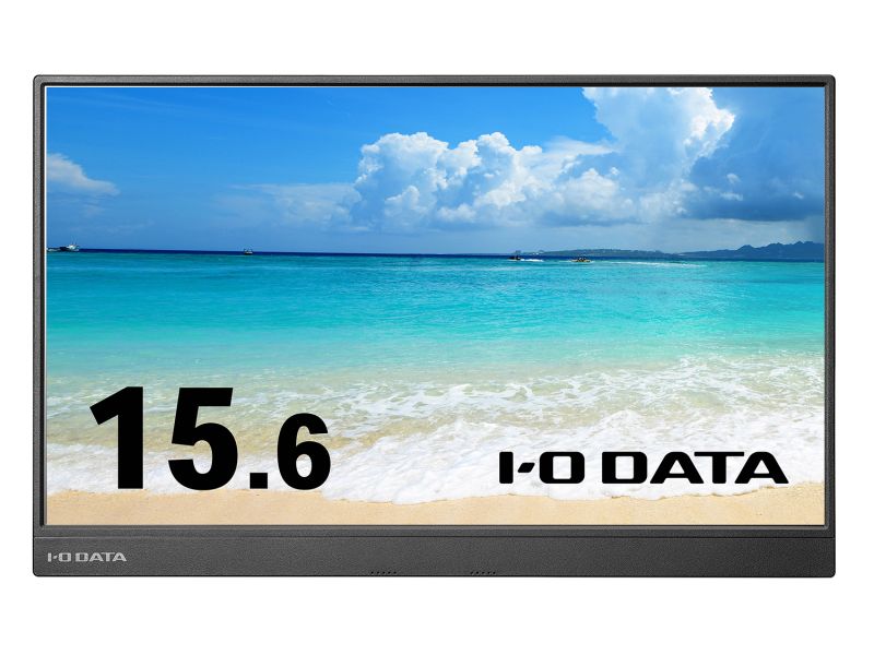 モバイルディスプレイ 15.6型/1920×1080/HDMI(ミニ)×1、USB Type-C(DisplayPort Alt Mode)×1/ブラック/スピーカー：あり/持ち運びに便利＆テレワークに最適！/抗菌